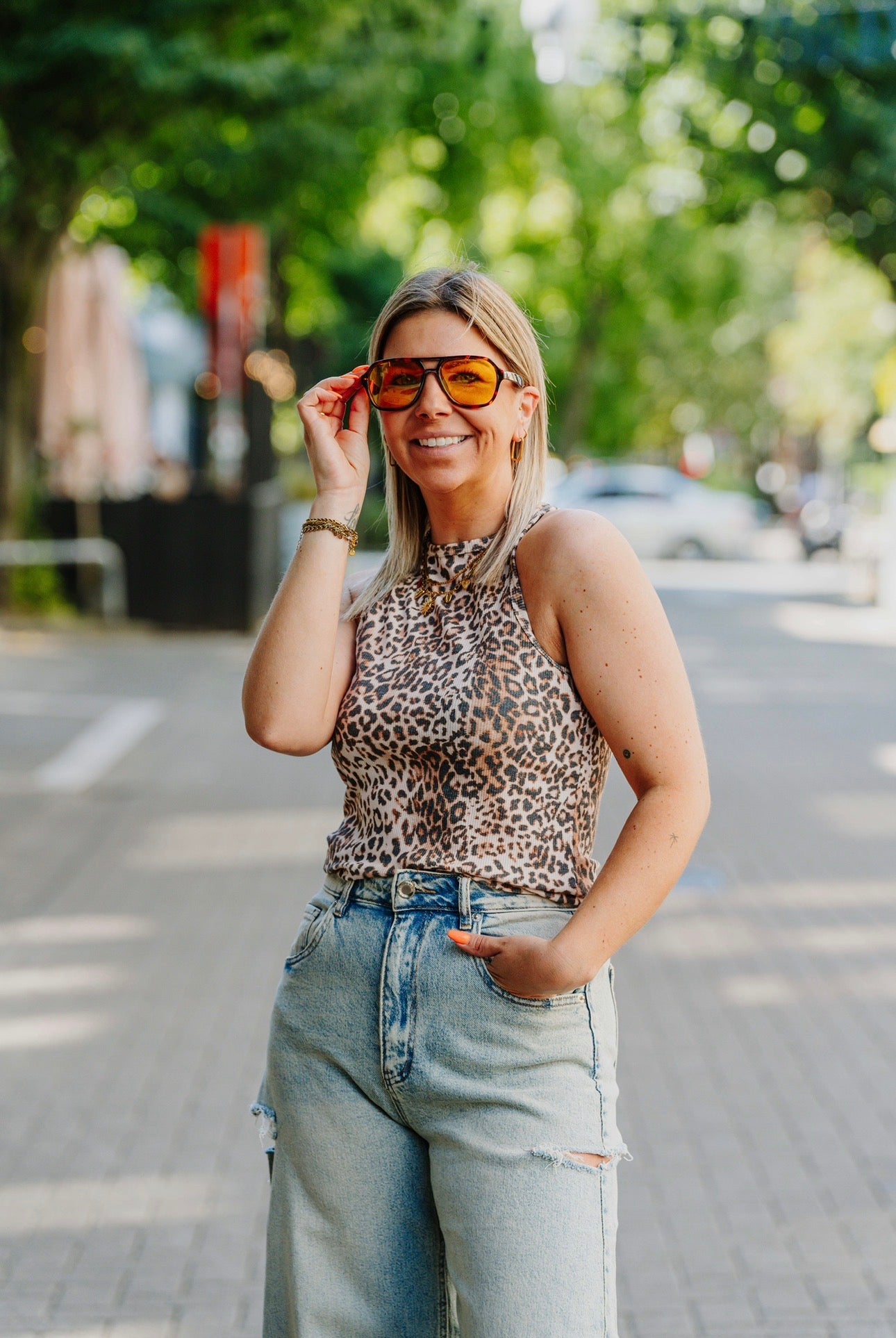 Leo tank top