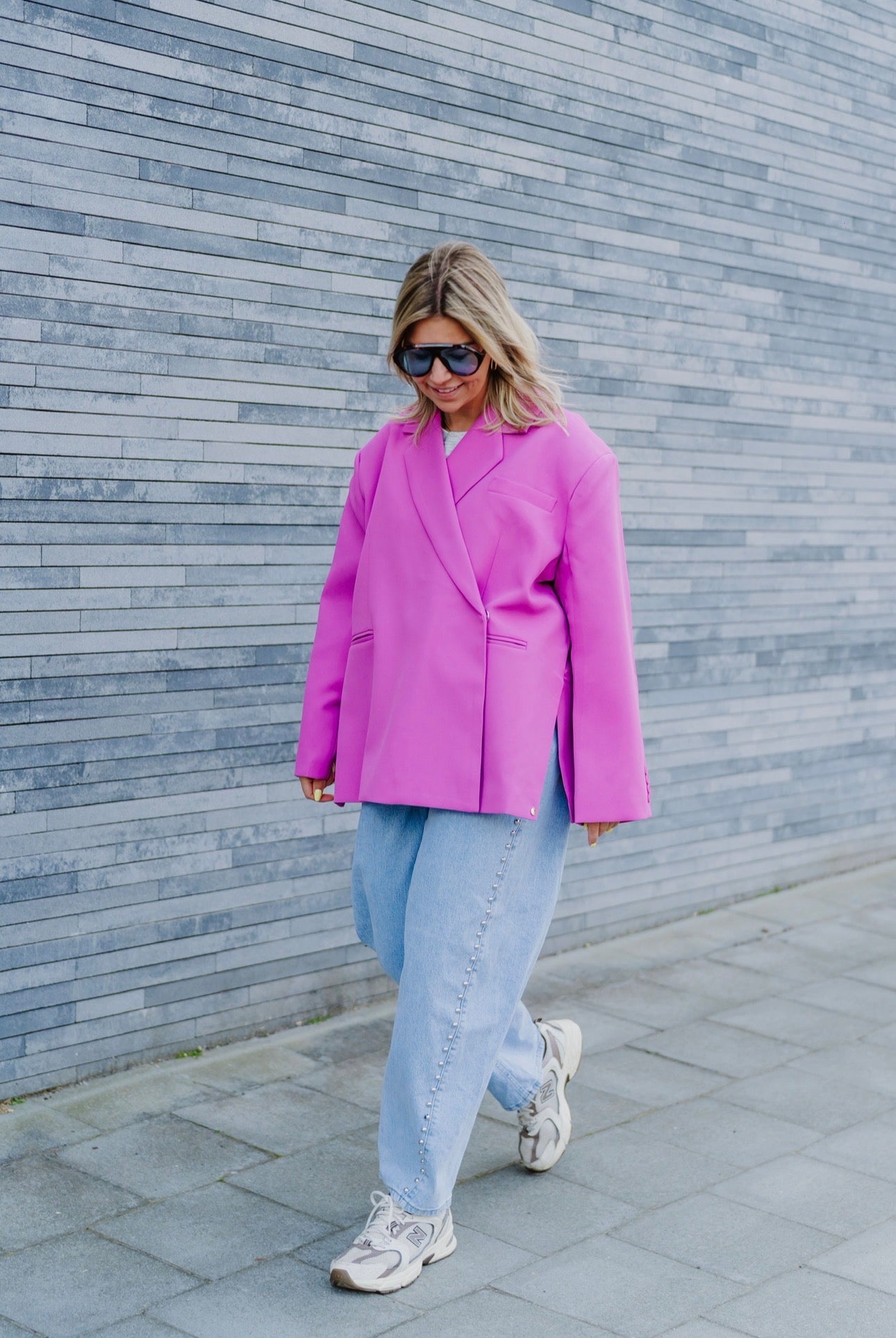 Rosie blazer magenta